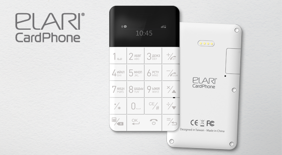 Оригинальный телефон Elari CardPhone от компании Elari